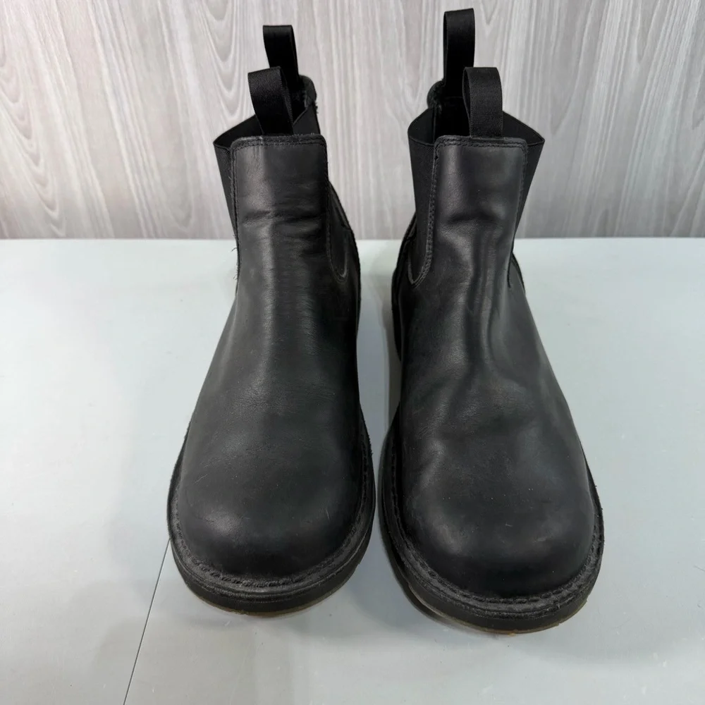 Danner Black Leather Men’s Chelsea Ankle Boot Vibram Sole‎ Comp Toe Sz 14